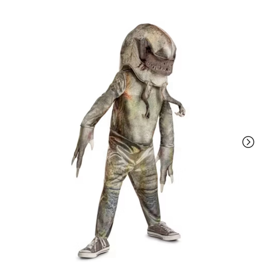 NBCUniversal Boys' Jurassic World Rebirth D-Rex Saga Classic Costume Jumpsuit